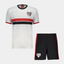 Kit Infantil SPFC Branco - Camiseta + Bermuda