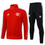 Conjunto Agasalho Treino Flamengo 25/26 - Vermelho