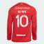 Camisa Adidas Internacional Manga Longa 2025/26 I Com Patrocínios