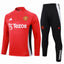 Conjunto Agasalho Treino Manchester United 24/25 - Vermelho