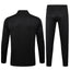 Conjunto Agasalho Treino Manchester United 24/25 - Preto e Vermelho