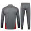 Conjunto Agasalho Treino Milan 24/25 - Cinza