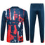 Conjunto Agasalho Treino PSG 24/25 - Azul e Vermelho