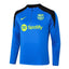 Conjunto Agasalho Treino Barcelona 24/25 - Azul
